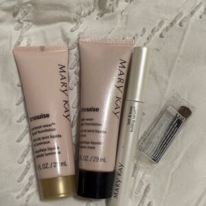 Mary Kay opened products- used as demos- never touched by people. Just opened.